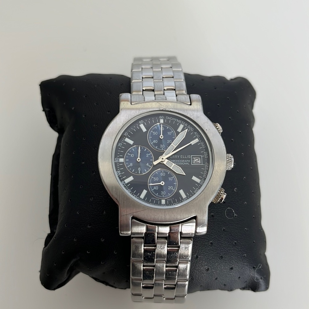 Vintage Perry Ellis Chronograph Professional Watch